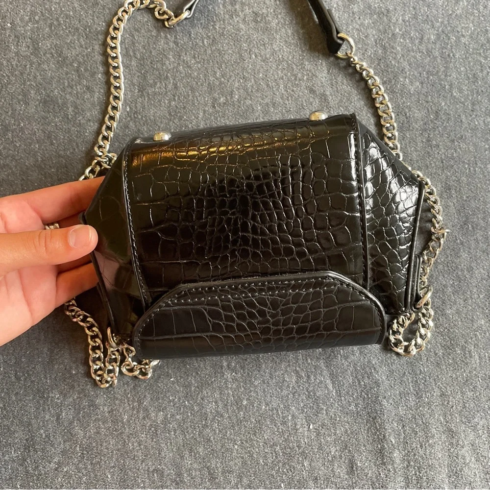 BCBG Leather Crossbody Bag